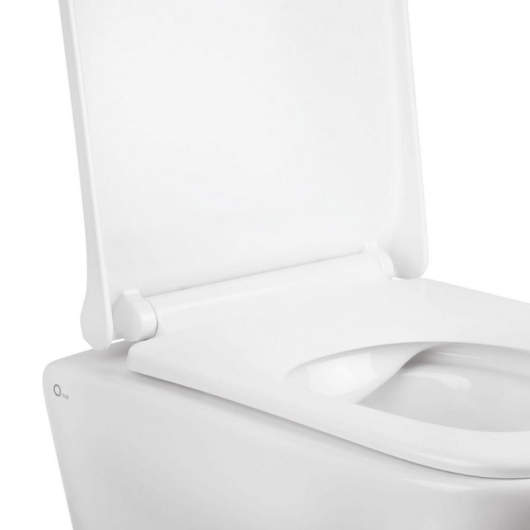 Унитаз подвесной Qtap Tern безободковый с сиденьем Soft-close QT1733052ERW, изображение 4