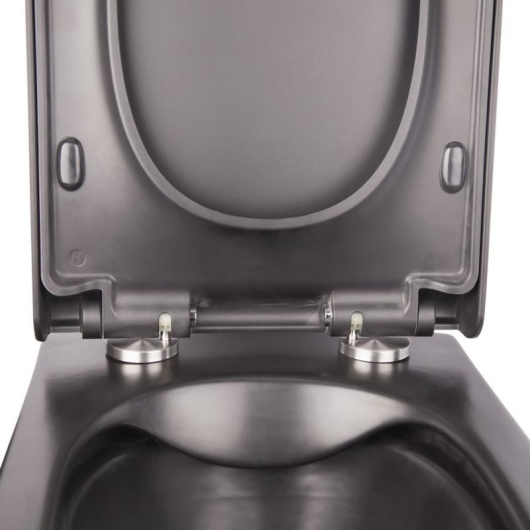 Унитаз подвесной Qtap Tern безободковый с сиденьем Soft-close QT1733052ERMB, изображение 15