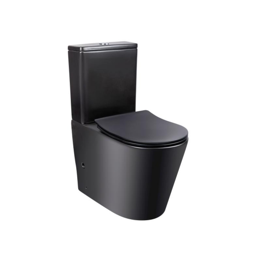 Унитаз-компакт Qtap Scorpio безободковый с сиденьем Soft-close QT14222125ARMB, изображение 11