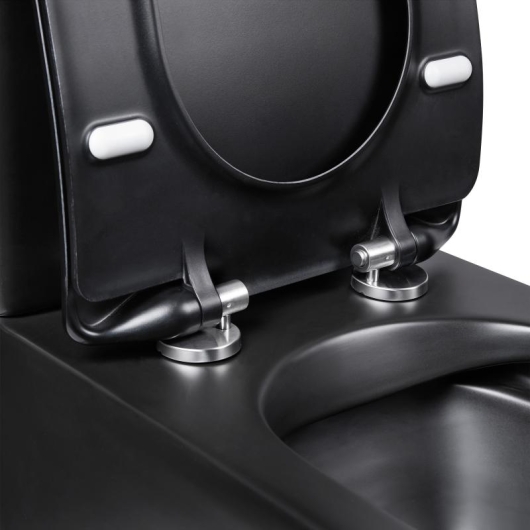 Унитаз-компакт Qtap Scorpio безободковый с сиденьем Soft-close QT14222125ARMB, изображение 13