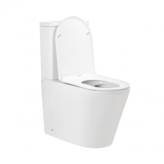 Унитаз-компакт Qtap Scorpio безободковый с сиденьем Soft-close QT14222125ARW, изображение 11