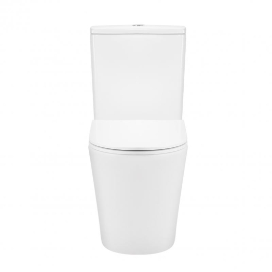 Унитаз-компакт Qtap Scorpio безободковый с сиденьем Soft-close QT14222125ARW, изображение 12