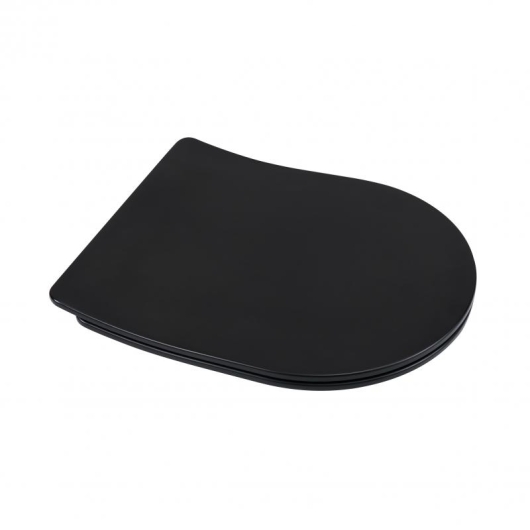 Унитаз подвесной Qtap Scorpio безободковый с сидением Soft-close QT1433053ERMB, изображение 17