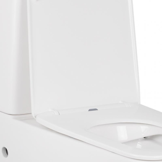 Унитаз-компакт Qtap Tern безободковый с сиденьем Soft-close QT17222093ARW, изображение 13