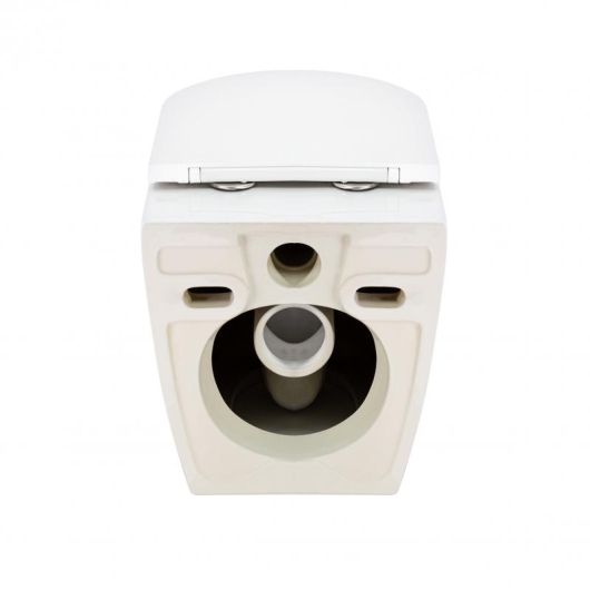 Унитаз подвесной Qtap Robin безободковый с сиденьем Soft-close QT13332141ERW, изображение 12