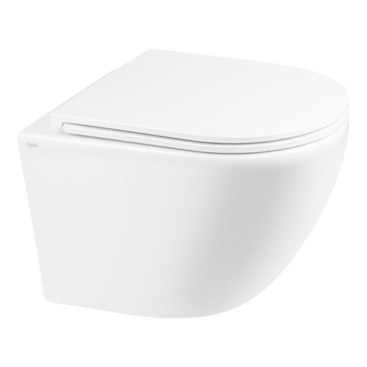 Унитаз подвесной Qtap Robin безободковый с сиденьем Soft-close QT1333046ERW, изображение 11