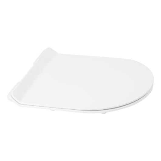 Унитаз подвесной Qtap Virgo безободковый с сиденьем Soft-close QT1833051ERW, изображение 16