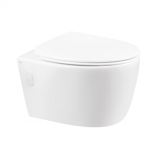 Унитаз подвесной Qtap Leo безободковый с сиденьем Soft-close QT11331002ERW, изображение 11