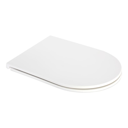 Унитаз подвесной Qtap Aries безободковый с сиденьем Soft-close QT0333063ERW, изображение 15