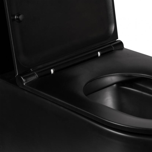 Унитаз-компакт Qtap Robin безободковый с сиденьем Soft-close QT13222141ARMB, изображение 3