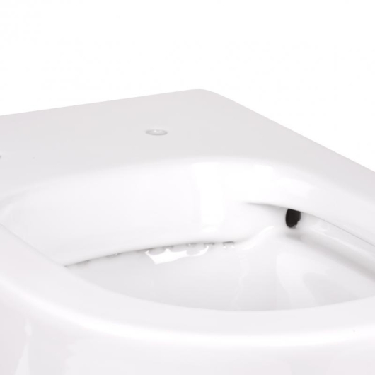 Унитаз напольный Qtap Swan безободковый с сиденьем Soft-close QT16223178W, изображение 17