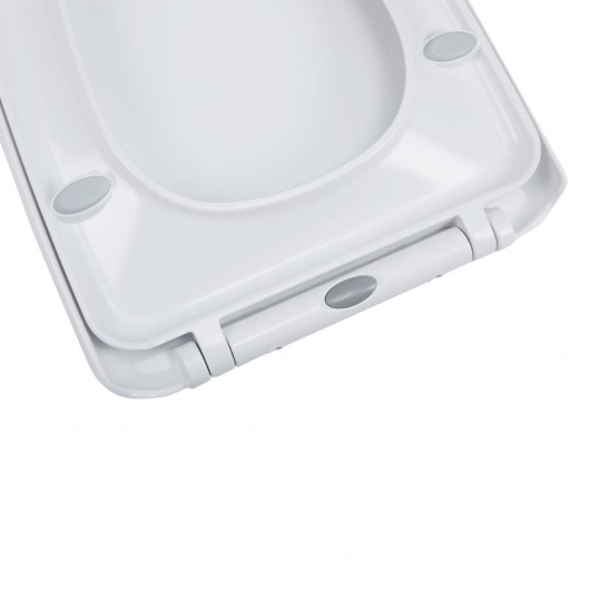 Унитаз подвесной Qtap Gemini безободковый с сиденьем Soft-close QT25332614EW, изображение 19