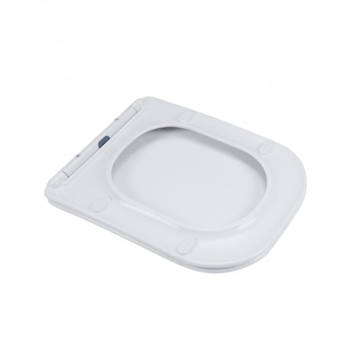 Унитаз подвесной Qtap Presto безободковый с сиденьем Soft-close QT24332615EW, изображение 18