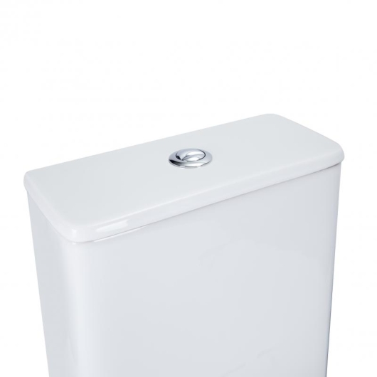 Унитаз-компакт Qtap Presto безободковый с сиденьем Soft-close QT24221217AW, изображение 16