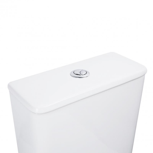 Унитаз-компакт Qtap Nando безободковый с сиденьем Soft-close QT12221222AW, изображение 15