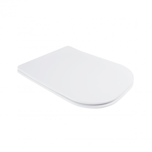 Унитаз-компакт Qtap Nando безободковый с сиденьем Soft-close QT12221222AW, изображение 16