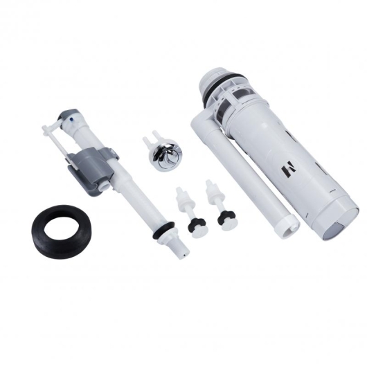 Унитаз-компакт Qtap Nando безободковый с сиденьем Soft-close QT12221222AW, изображение 20
