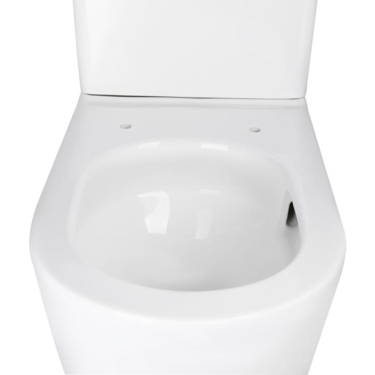 Унитаз-компакт Qtap Scorpio безободковый Ultra Quiet с сиденьем Soft-close QT14222125AUQW, изображение 14