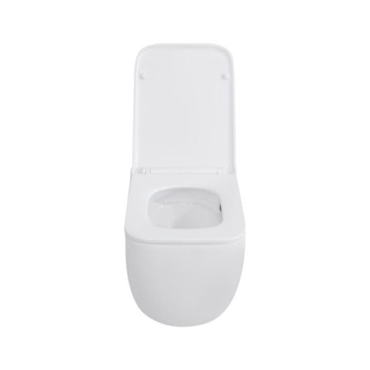 Унитаз подвесной Qtap Gemini безободковый с сиденьем Soft-close QT2533076EUQW, изображение 14