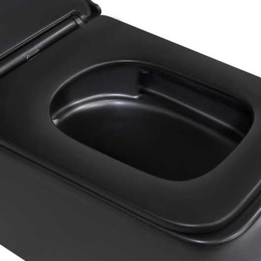Унитаз подвесной Qtap Gemini безободковый с сиденьем Soft-close QT2533076EUQMB, изображение 16