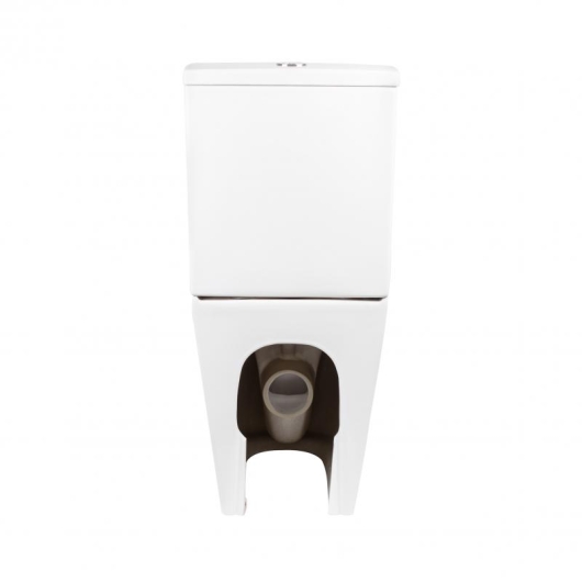 Унитаз-компакт Qtap Robin Ultra Quiet безободковый с сиденьем Soft-close QT13222128AUQ1W, изображение 14
