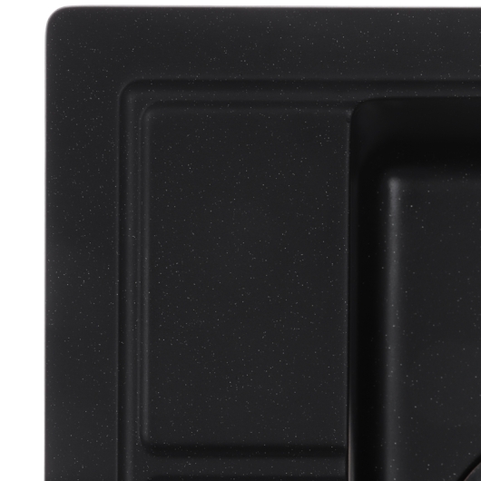 Мийка кухонна Zerix ZS-4651S-14 Чорний металік (ZX4570), изображение 3