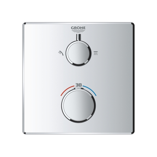 Термостат прихованого монтажу на 2 споживача Grohe Grohtherm Convent. Concealed (24079000), изображение 4