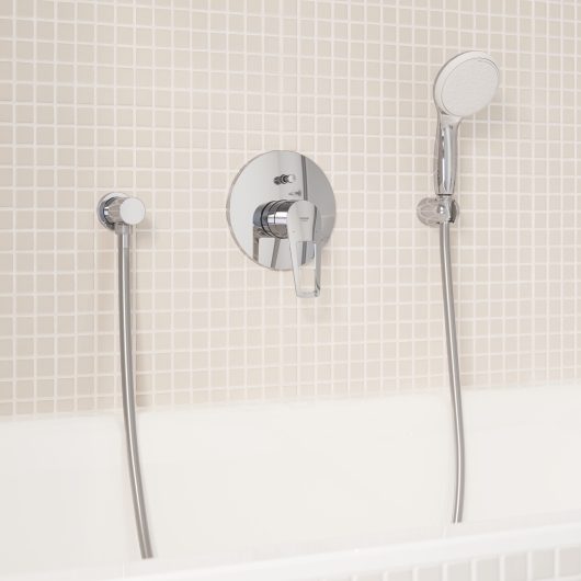 Змішувач прихованого монтажу на 2 споживача Grohe BauLoop New (29081001), изображение 4