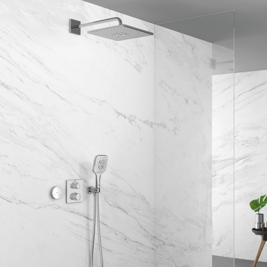 Термостат прихованого монтажу на 2 споживача Grohe Grohtherm Convent. Concealed (24079000), изображение 7