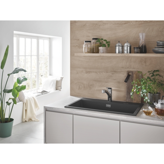 Змішувач для кухні з висувним виливом Grohe Eurosmart New (30305001), изображение 10