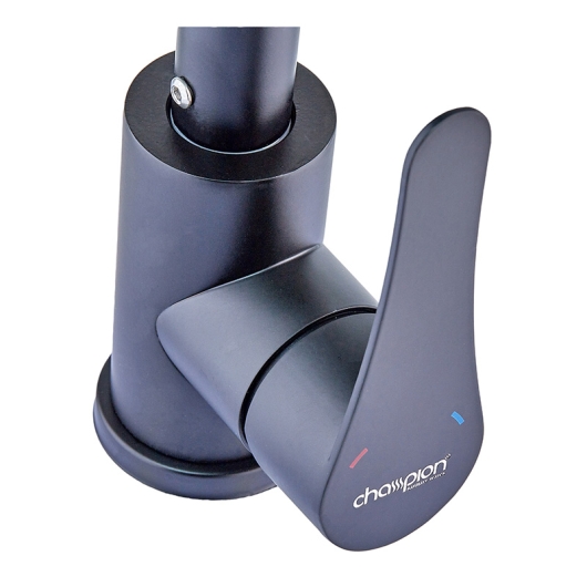 Змішувач для кухні Champion EZA-011 Black (нерж. сталь) (CH6152), изображение 2