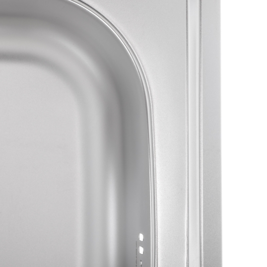 Кухонна мийка накладна Zerix Z5050-06-160E (Satin) (ZX1609), изображение 3