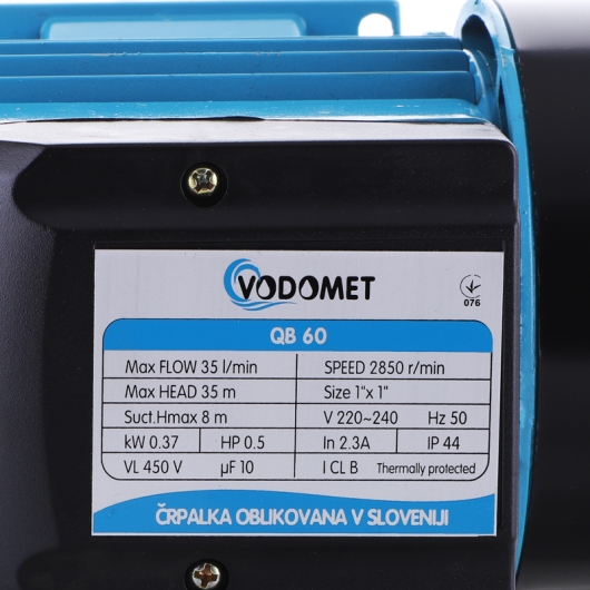 Насос поверх. вихровий Vodomet QB60 (VO0021), изображение 2