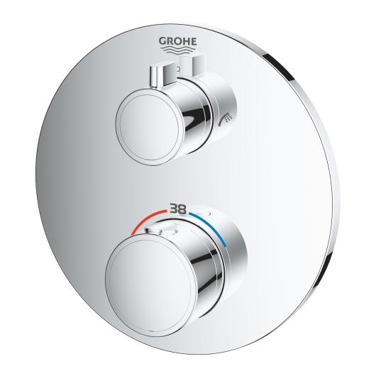 Термостат прихованого монтажу на 2 споживача Grohe Grohtherm Convent. Concealed (24077000), изображение 3