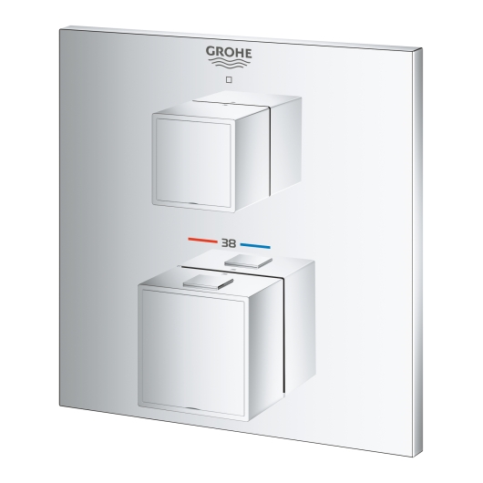 Термостат прихованого монтажу для 1 споживача Grohe Grohtherm Cube (24153000), изображение 5