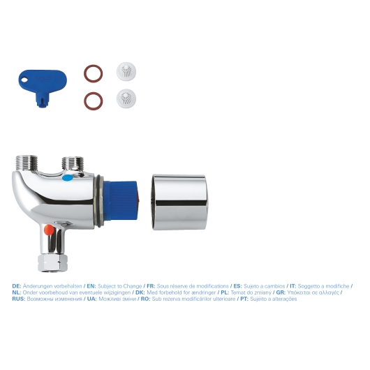 Термостат під раковину Grohe Grohtherm Micro (34487000), изображение 5