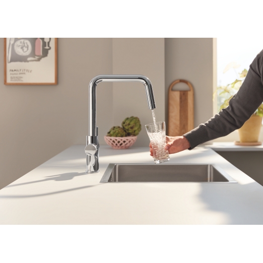 Змішувач для кухні для подачі технічної і фільтрованої води Grohe Blue Pure Eurosmart (30583000) , изображение 4