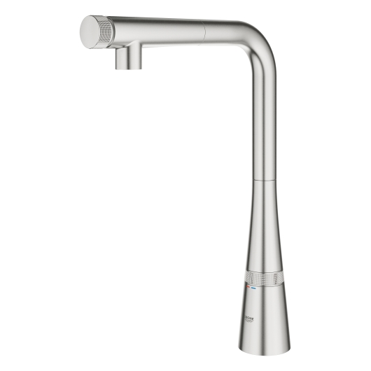 Змішувач для кухні з висувним виливом Grohe Zedra SmartControl (31593DC2), изображение 8