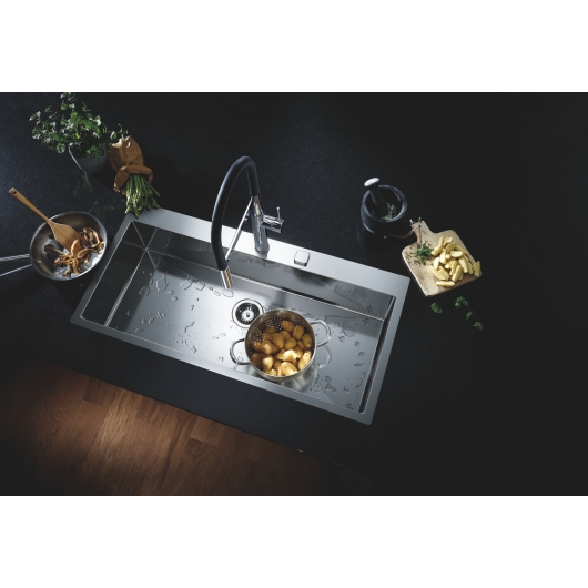 Мийка для кухні із нержавіючої сталі Grohe K800 (31586SD1), изображение 2