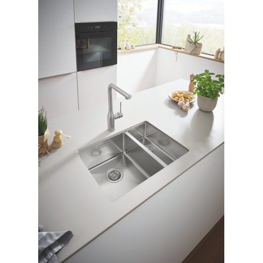 Мийка для кухні із нержавіючої сталі Grohe K700U (31577SD1), изображение 2