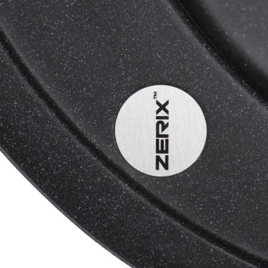 Мийка кухонна ZERIX ZS-510R-13 Графитная (ZX4537), изображение 3