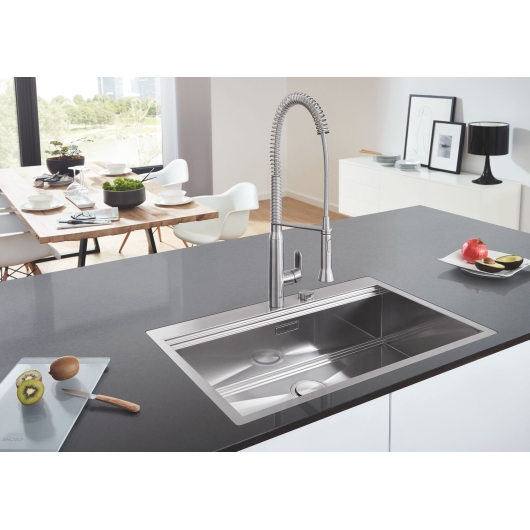 Мийка кухонна Grohe EX Sink K800 подвійна (90 cm) (31584SD0), изображение 4