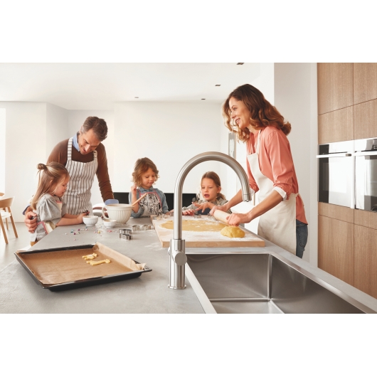 Мийка для кухні із нержавіючої сталі Grohe K700 (31580SD1), изображение 4