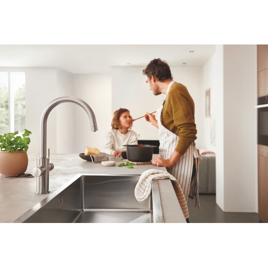 Мийка для кухні із нержавіючої сталі Grohe K700 (31580SD1), изображение 5