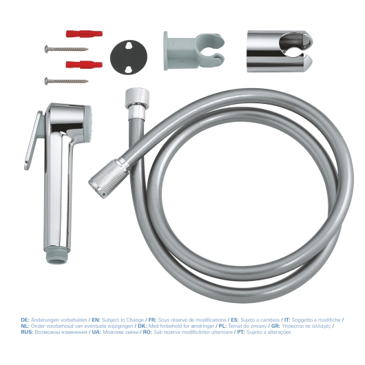Гігієнічний душовий набір Grohe Tempesta-F Trigger Spray (27513001), изображение 6