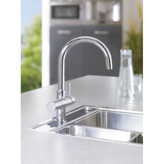 Змішувач для кухні з підключенням до фільтру Grohe Blue Pure (33251000), изображение 8