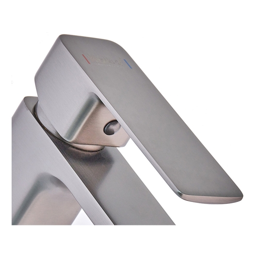 Змішувач для умивальника Haiba Kubus 001 Graphite (HB4001), зображення 2