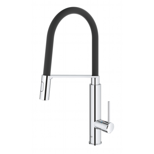 Змішувач для кухні з гнучким виливом Grohe Concetto new (31491000), изображение 2