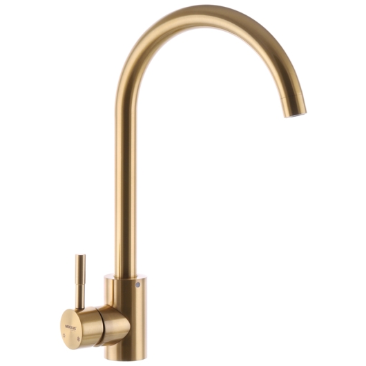 Набір Mixxus SET-6045-200x1.0-PVD-Gold (мийка + змішувач + диспенсер) (MX0589), изображение 3