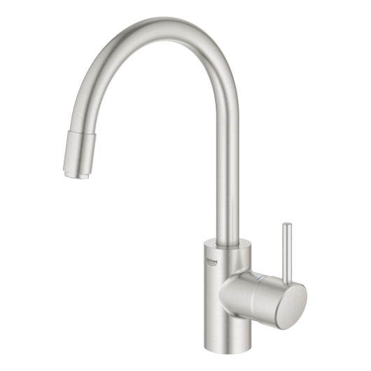 Змішувач для кухні з висувним виливом Grohe Concetto new (32663DC3), зображення 3